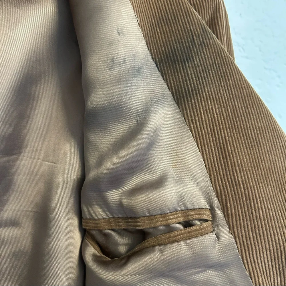 Vintage Europe Craft Corduroy‎ Blazer Made in Yugoslavia - Size 36